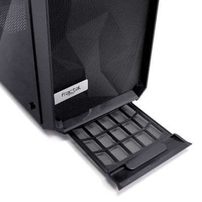19. Fractal Design Meshify C Midi Tower Czarny