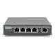 3. Digitus 4-portowy Gigabit 4PPoE Przedłużacz/Extender, 802.3at, 60 W