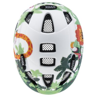 14. Kask rowerowy dziecięcy uvex kid 2 cc safari matt 46-52