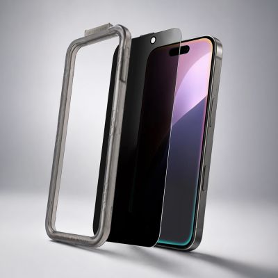 11. Szkło hartowane AMAZINGTHING Titan FusionFilter 7 matowe prywatyzujące na iPhone 17 Pro