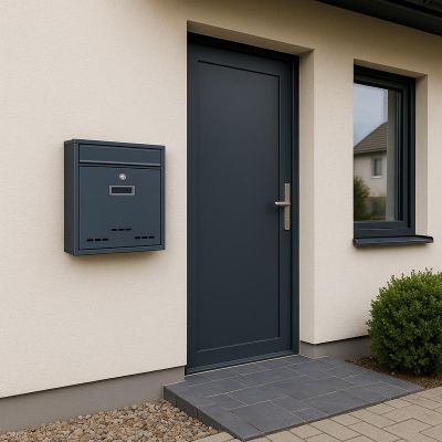 9. SKRZYNKA NA LISTY 36X9X31,3CM 1067568 SASKA GARDEN