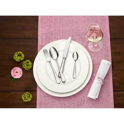 3. Villeroy & Boch 1263399037 zestaw sztućców 24 szt. Stal nierdzewna