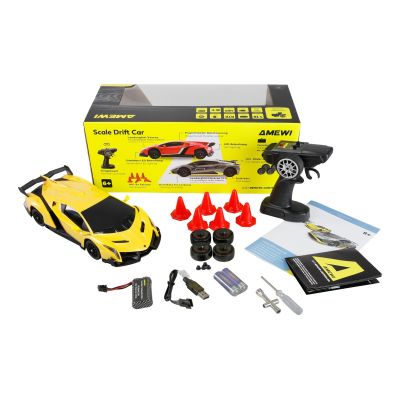 6. Licencja Amewi RC Drift Lamborghini Veneno żółty