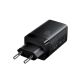 7. Ładowarka sieciowa Joyroom JR-TG10 65W GaN 2x USB-C + USB-A z kablem 100W USB-C - USB-C 1.2m - czarna