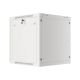 19. SZAFA INSTALACYJNA RACK WISZĄCA 19" 12U 600X600 SZARA DRZWI METALOWE (FLAT PACK)