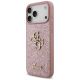 2. Etui Guess Fixed Glitter Big 4G na iPhone 18 Pro Max / 17 Pro Max - różowe
