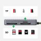 5. Czytnik kart pamięci Ugreen CM868 USB-C - szary