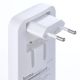 7. Ładowarka Hama GaN 65W 2x USB-C 1x USB-A składana - biała
