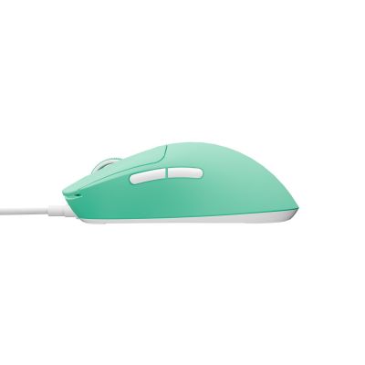 6. Mysz dla graczy Fury Tanto T4 12000DPI RGB miętowa gamingowa przewodowa