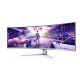 82. Philips Evnia 8000 49M2C8900L/00 monitor komputerowy 124,2 cm (48.9") 5120 x 1440 px Dual QHD QD-OLED Biały