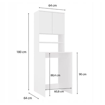 8. SZAFKA NAD PRALKĘ POLA MULTI BIEL