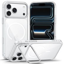 Etui Tech-Protect MagStand MagSafe CC na iPhone 18 Pro / 17 Pro - przezroczyste