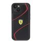 3. Etui Ferrari Twist Metal Logo do iPhone 15 - czarne