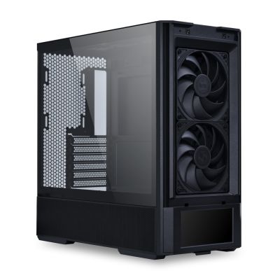 7. Lian Li LANCOOL 207 Digital PC-Gehäuse, Midi-Tower, ATX, Tempered Glass, kolor czarny