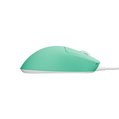 14. Mysz dla graczy Fury Tanto T4 12000DPI RGB miętowa gamingowa przewodowa