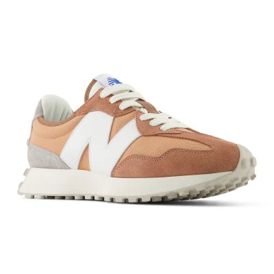 3. Buty sportowe damskie/męskie New Balance 327 sneakersy zamszowe pomarańczowe (U327CI)