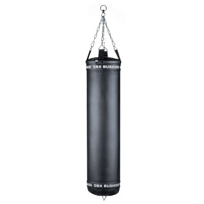 19. Worek bokserski PREMIUM + obręcz SBRX Black  Pusty - 150cm | DBX Bushido