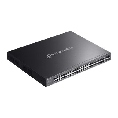 4. TP-Link Omada SG2452LP łącza sieciowe Zarządzany L2/L2+ Gigabit Ethernet (10/100/1000) Obsługa PoE 1U Czarny