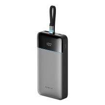 Powerbank Cuktech LPB252N 120 W 25000 mAh z wbudowanym kablem USB-C - szary