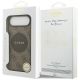 8. Etui Guess 4G Circle Classic Logo MagSafe na iPhone Air - brązowe