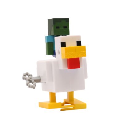 2. MINECRAFT S2 3D WIND-UP TOY - CHICKEN & JOCKEY
