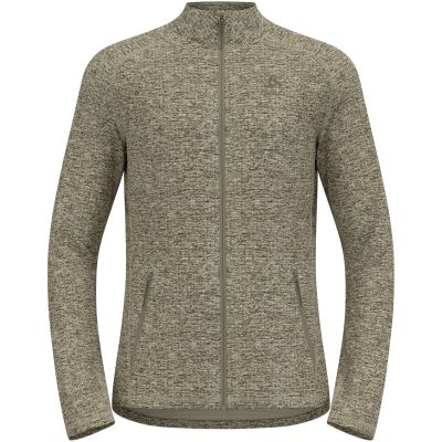 3. Bluza męska Odlo TENCIA Mid layer full zip beżowa