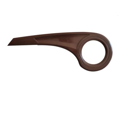 Osłona łańcucha Polipropylen ciemny brąz