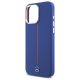 6. Etui Mercedes Silicone Red Stripe MagSafe na iPhone 16 Pro Max - granatowe
