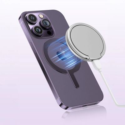 2. Pierścień MagSafe Tech-Protect MetalRing uniwersalny magnetyczny - czarny / srebrny (2 szt.)