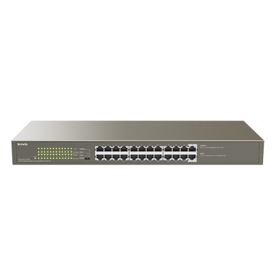 5. Tenda TEG1124P-24-250W łącza sieciowe Nie zarządzany Gigabit Ethernet (10/100/1000) Obsługa PoE