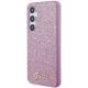 2. Etui Guess Glitter Script na Samsung Galaxy S24 - fioletowe