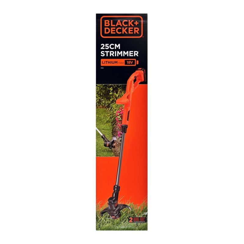 8. Podkaszarka aku 25cm 18V ST1823 BLACK+DECKER