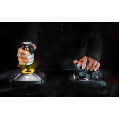 4. Thrustmaster T-16000M FCS Hotas Czarny, Pomarańczowy USB Joystick Analogowa/Cyfrowa MAC, PC