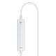 8. Słuchawki 3mk Wired Headphones przewodowe ze złączem USB-C - białe