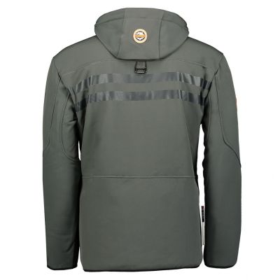 4. Kurtka Geographical Norway Softshell Royaute DB 068 M WY8027H/GN/Dark Grey / Orange