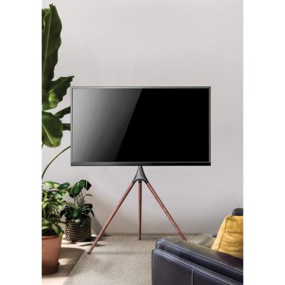 7. MANHATTAN Mobilny Stojak Pod Telewizor Ze Statywem 45"-65" 32kg