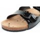17. Klapki robocze Abeba Sandals Black W 8088