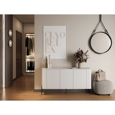 3. Komoda VERA 150x40x80 biały mat