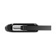 5. Pendrive SanDisk Ultra Dual GO SDDDC3-032G-G46 (32GB; USB 3.0, USB-C; kolor czarny)