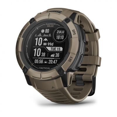 Zegarek Garmin Instinct 2X Solar - Tactical Edition Coyote Tan