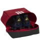 4. Torba na buty adidas Tiro czerwona KD4247