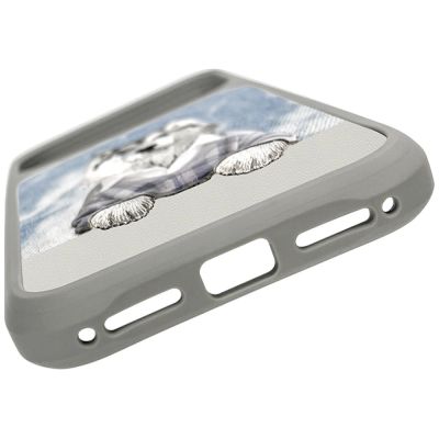 5. Etui Nimmy Gentle Pets Series Dog MagSafe na iPhone 17 Pro Max - szare