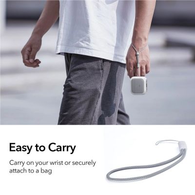 6. Etui ESR Orbit Halolock MagSafe na Apple AirPods 4 - białe