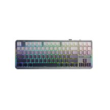 Klawiatura gasket F87 Gradient Grey SpaceCrystal switch RGB AULA