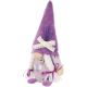 3. SKRZAT GNOM LAWENDA GIRL 20CM DEKORACJA WIOSENNA