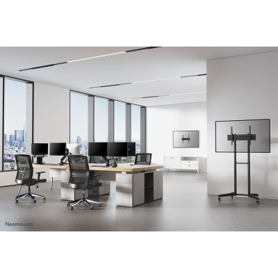 13. Neomounts NSLS200 stojak na laptop Podstawka na notebooka Srebrny 43,2 cm (17")