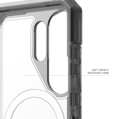 7. Urban Armor Gear Trooper pokrowiec na telefon komórkowy 17,5 cm (6.9") Przezroczysty, Popiół