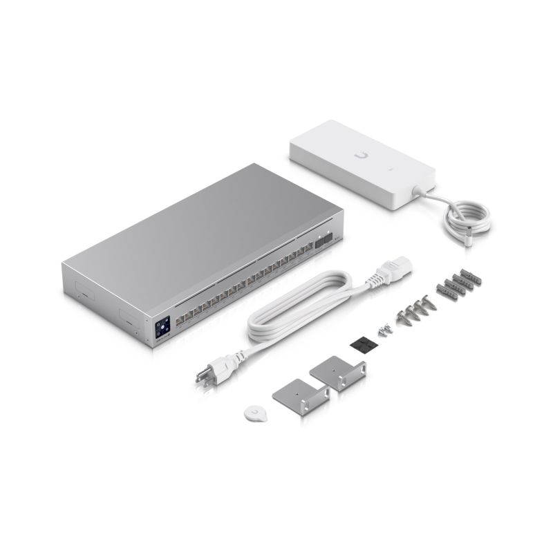 9. Switch Ubiquiti UniFi Pro Max 16 PoE 18p PoE ( PoE+: 12; PoE++: 4;) Managed Gigabit/Multigigabit/10G