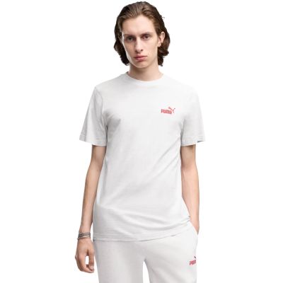 Koszulka męska Puma ESS Small No.1 Logo Tee(s) jasnoszara 682535 05