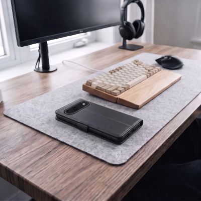 4. Etui Tech-Protect Wallet na Google Pixel 11 / 11 Pro - czarne matowe